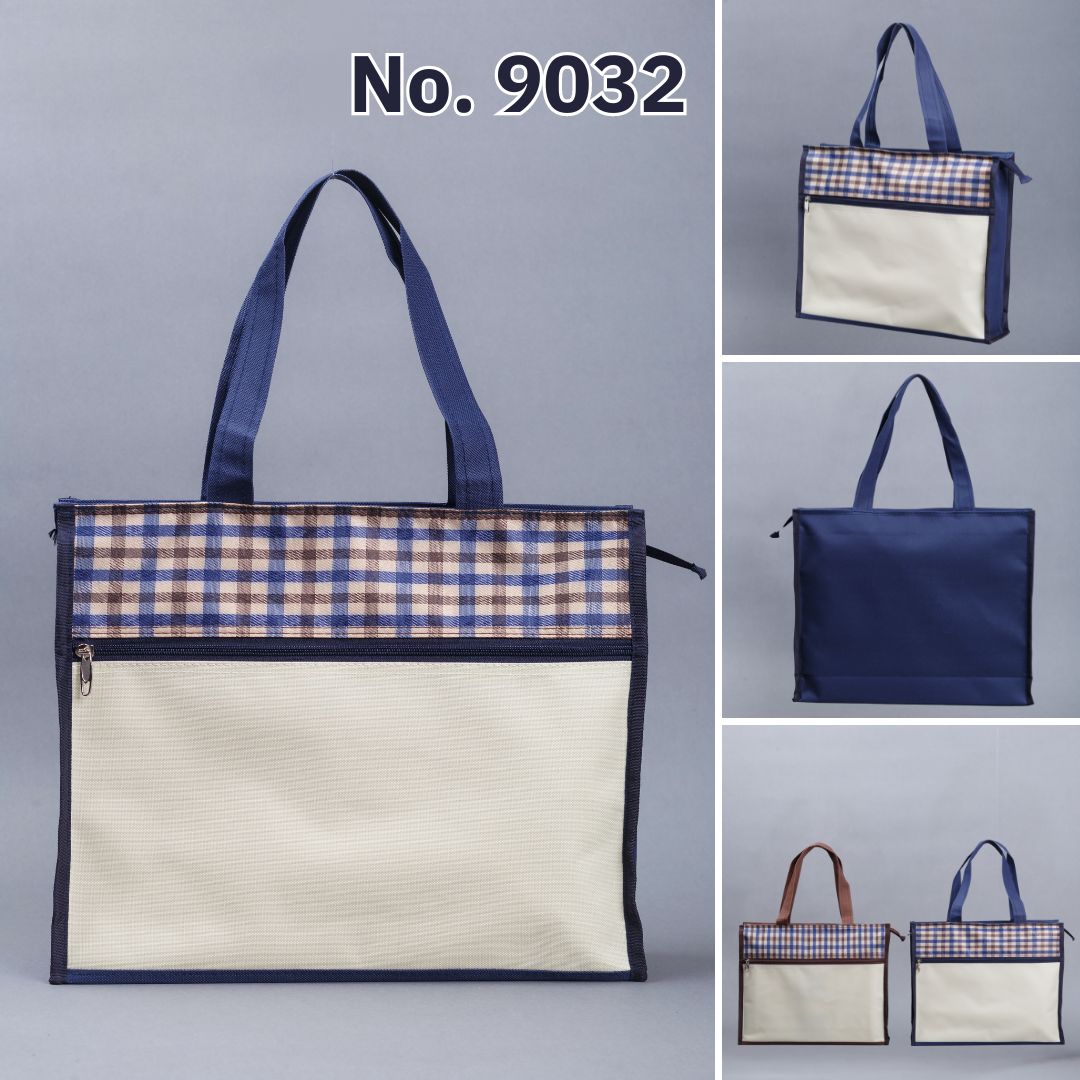 กระเป๋าช้อปปิ้ง ถุงผ้า กระเป๋าใส่เอกสาร รุ่น 9032